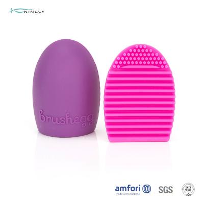 EPDM SBR Silicone Brush Egg Cr NBR SGS Makeup Brush Cleaner Makeup Tools
