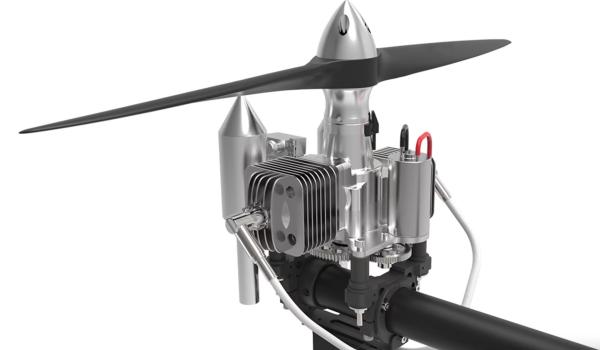 Gasoline Fueled 40L(50KG Payload) Agricultural Spray Drone 3Hours Endurane Autonomous Obstacle Avoidance