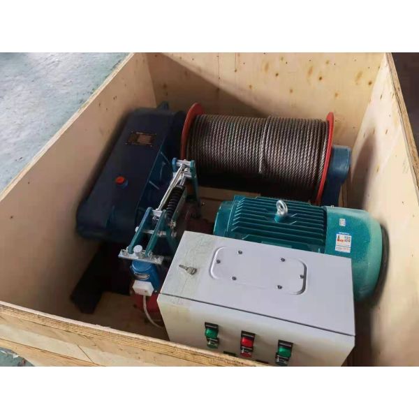 Вытягивать ворот 5T 9M/Min 500m веревочки провода барабанчика электрический поднимаясь