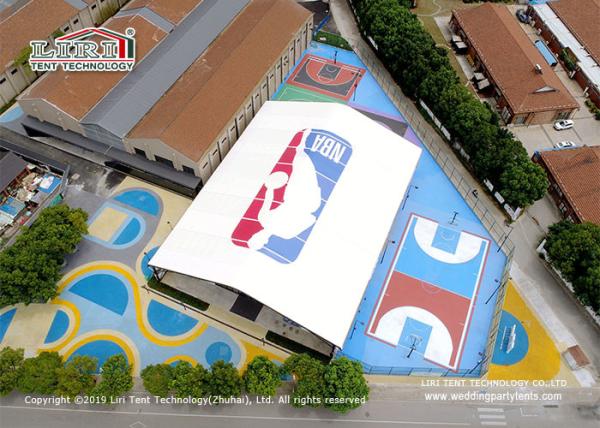 Big Aluminum Marquee Sporting Event Tents  with double pvc cover for Basketball Field