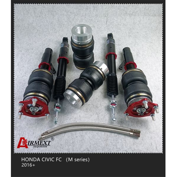 Standard Air Spring Suspension Kits For Honda Civic FC With Camber Plate 2016+