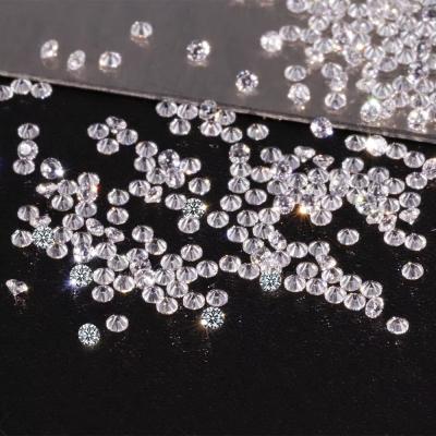Gems 0.8-2.9mm White CZ Stone Small Size Loose 5A Cubic Zirconia for Women's Jewelry