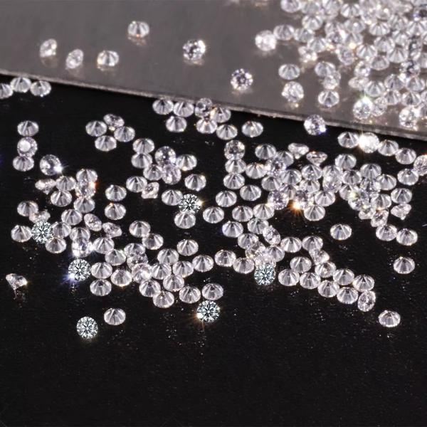 1000pcs/pack 5A Melee White CZ Stone Loose Cubic Zirconia for Women's Moissanite Jewelry