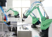 Ligne automatisée axe de paquet du bureau 4 bras robotique de charge utile de 1 kilogramme pour de transfert