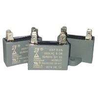 CBB61 250V 4.0UF Condensateur Quatre terminaux de connexion rapide