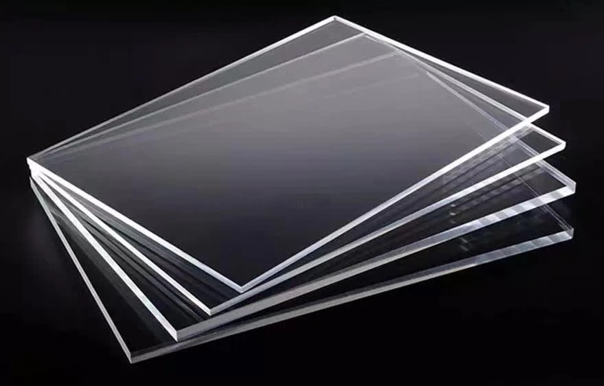 PMMA Clear Acrylic Sheet 93% Light Transmittance Impact Resistant Laser Cut