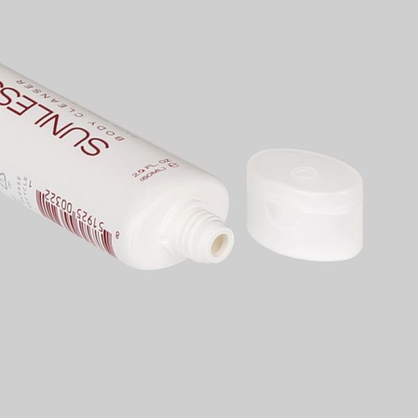 Косметическая пакуя трубка D30mm 30-60ml жидкостного учреждения пластиковая овальная