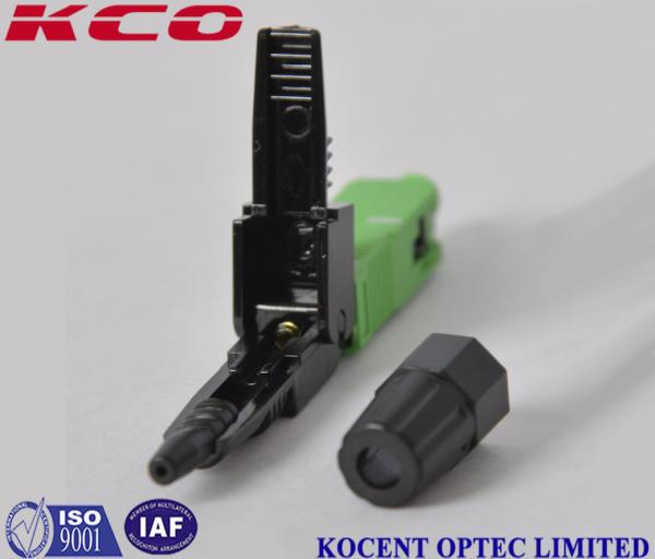 SCAPC Fiber Fast Connector Quick Assembly FTTH GPON EPON Low Insertion Loss 3D