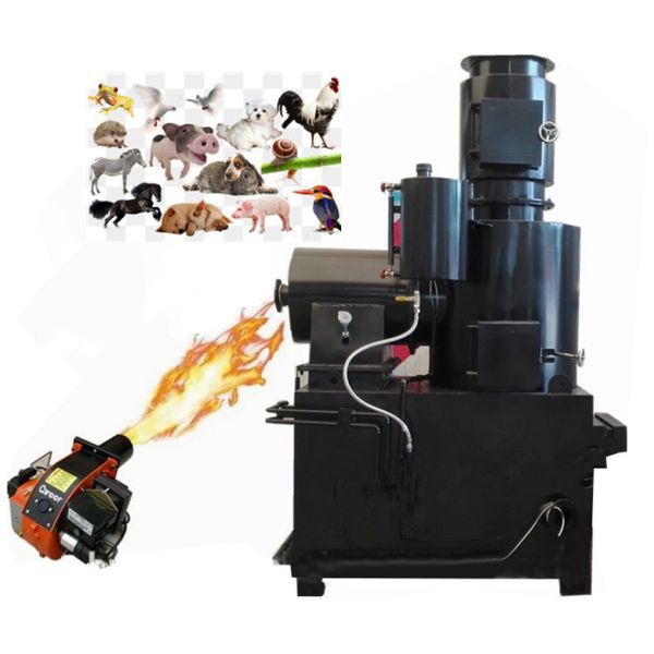220V/380V Напряжение Фермы Промышленный мусорозажигатель Машины кремации домашних животных Сжигатель трупов животных