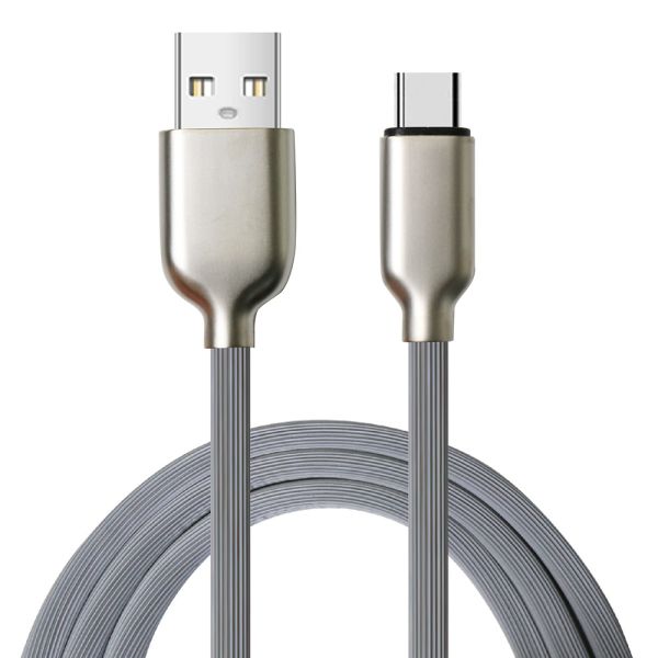 Fast Charging Speed 2A TPE Zinc Alloy 1M Charging Cable for Smooth Data Transfer