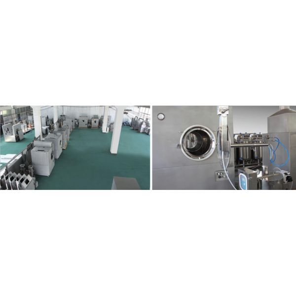BG-150D Automatic Film Coating Machine PLC Control System 2.2KW Motor Power / Tablet Coating Machine