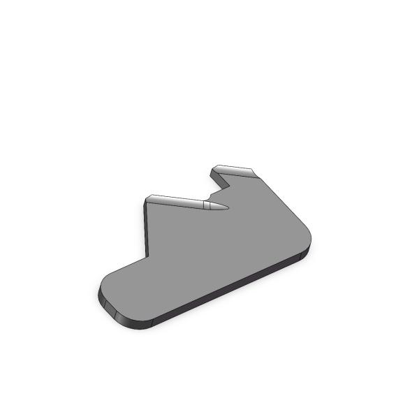 Insert CNC à rainurer HYL24X15.45X6.6-45 sur mesure pour améliorer la précision et l'efficacité de l'usinage