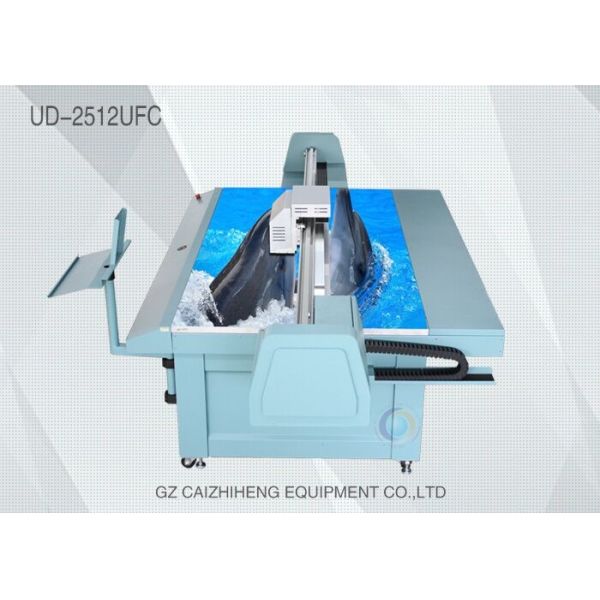 Automatic CMYK UV Flatbed Printing Machine USB2.0 Galaxy UD-2512UFW