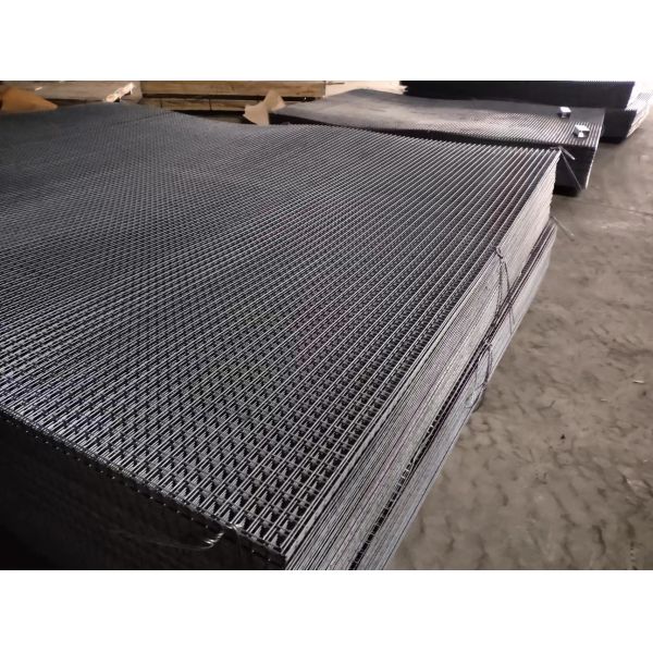 Square Hole Welded Wire Mesh Panel, Galvanized Welded