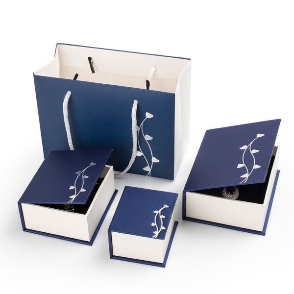 Небольшие персонализированные ожерелья декоративные ювелирные подарки коробки с логотипом упаковки картона