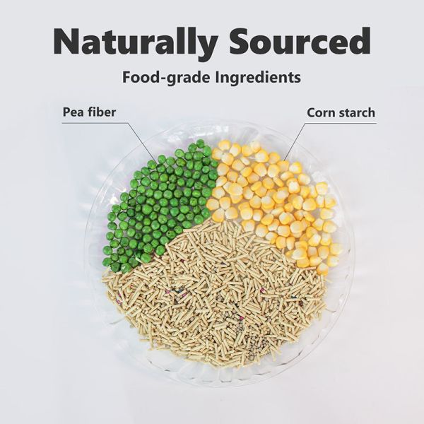 Tofu Cat Litter Bulk Product Bentonite Clay Mixed Cat Litter Deodorizing Low Dust Retaining Fragrance Pet Supply