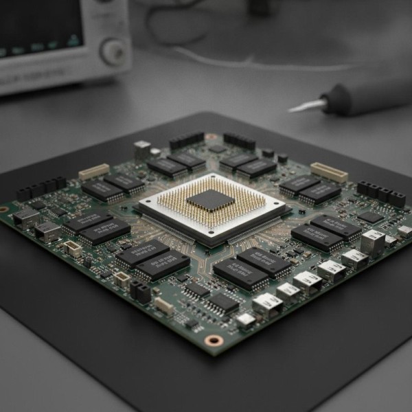 FPGA Field Programmable Gate Array with 68 Mb Block RAM for High-speed Operation and Configurable Gates and Inverters