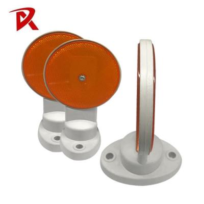 Highway Round reflective delineators Light Plastic Reflector 16.5cm