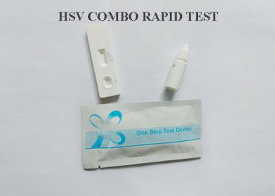 Jogos de teste da fertilidade fácil da casa da operação, jogo do teste de HSV em casa para HSV IgG/IgM combinado