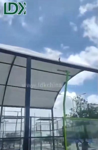 Pro Shield Overhead Canopy For Uninterrupted Professional Padel Play