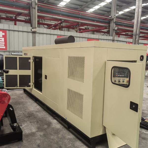 Gerador de gás natural de 344 KVA WP13 customizável e industrial para abastecimento de gás de campo petrolífero