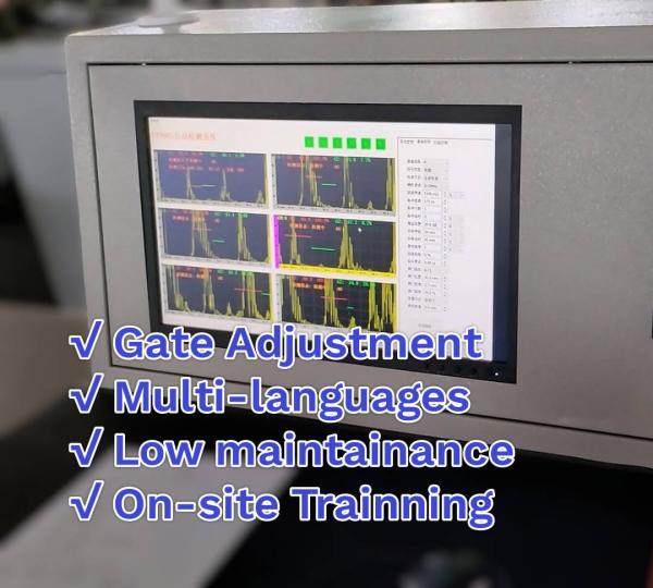 Copper Billet Flaw Detector In-line Automated Immersion Ultrasonic Inspection under $100000