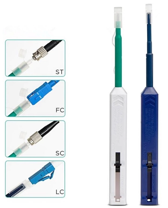 Уборщик соединителя оптического волокна ST SC FC FTTX 2.5mm 1.5mm