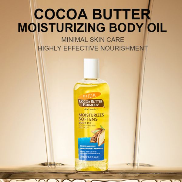 Moisturizing Nourishing Cocoa Body Oil For Skin Body Massage