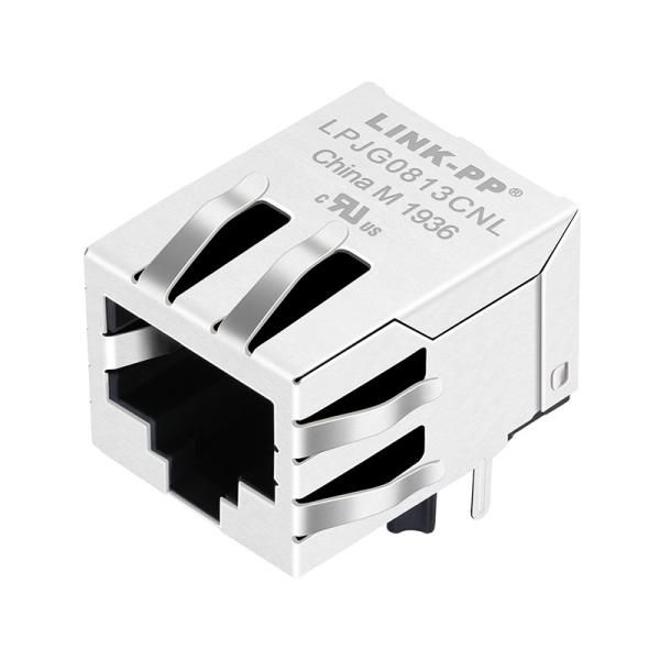 7499111001A 1000 Base-t Magnetic Single Port RJ45 Jack With LED LPJG0813CNL