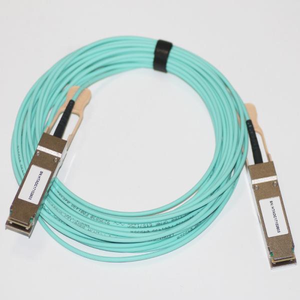 850nm 10 Meter QSFP+ Active Optical Cable Assembly Compatible 40GBASE AOC
