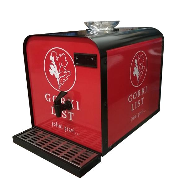 shot chiller dispenser with big volum stainless steel inner tank For Bar High Performance