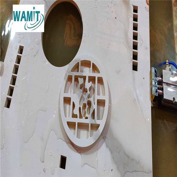 WMT4080-AL Три оси высокая точность 4 * 8m 420 Mpa Нержавеющая сталь Металлический CNC резка Водяной струи резка