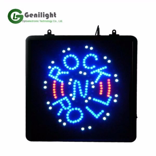 Animated Motion LED Letter PHARMACY Open Sign Billboard with Adjustable Brightness