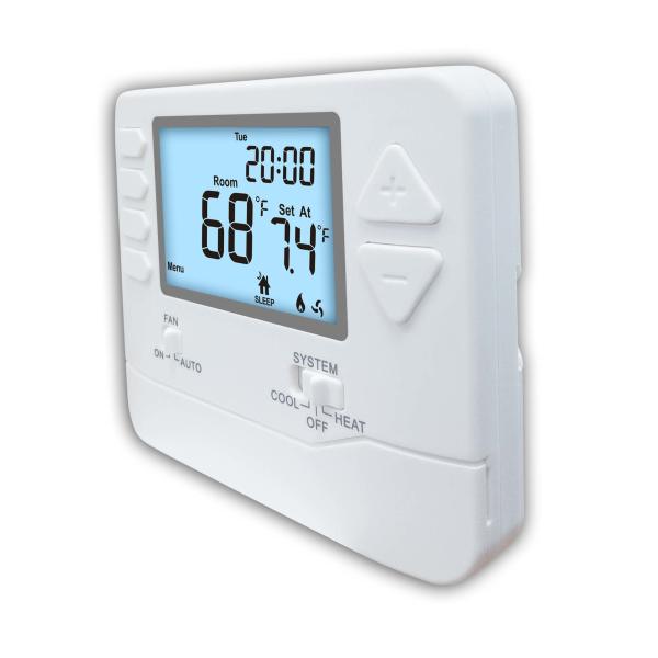 24V Multi Stage 2 Heat 2 Cool Digital Wireless temperature controller Room Thermostat
