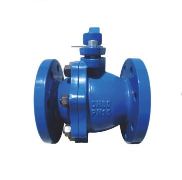 DIN 3357 Cast Iron Ball Valve  Corrosion Resistant PN10/16 Long Working Life
