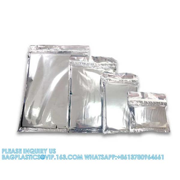9 X 12 Inch Disposable Metallic Aluminium Foil Hot Cold Thermal Insulated Bubble Cooler Mailers Envelope