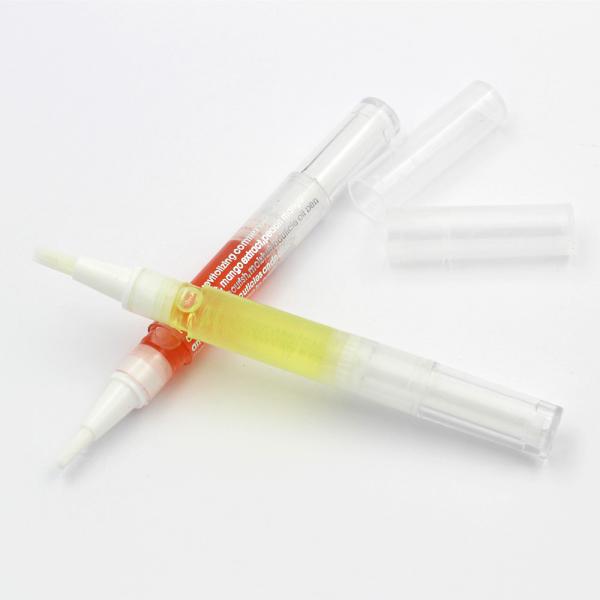 Easy Apply Empty Nail Cuticle Oil Pen 3ml Plastic Tube Format Brush Twist Brush Pen for Nail Cuticle Moisturizing Oil