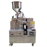 Máquina de corte de embalagem manualmente plástica 60PCS/Min do tubo de dentífrico