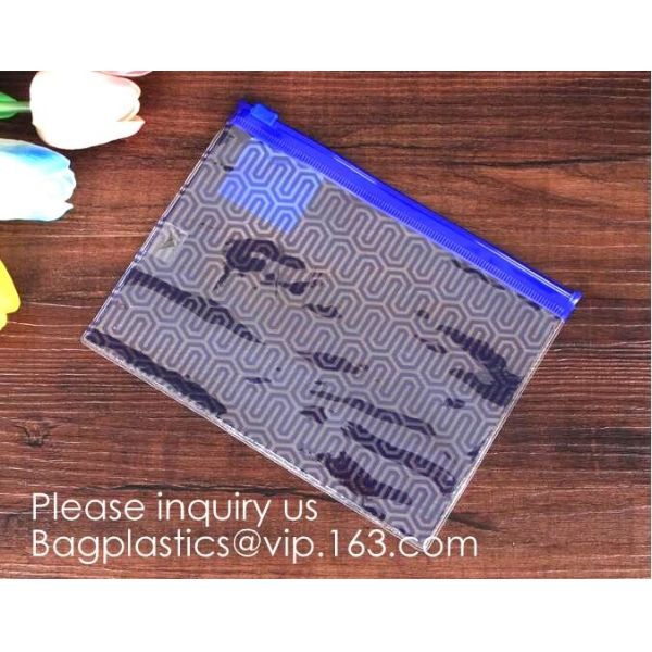 Travel Toiletry Bag, Waterproof PVC Cosmetic Pouch Organizer, Quart Size Zipper Wash Bags Carry-on Luggage for Women Men