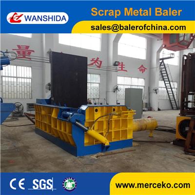 Hand valve control China Hydraulic Metal Balers compress waste steel