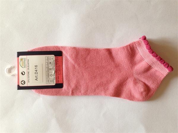 New design mercerized cotton socks in lower calf length for women