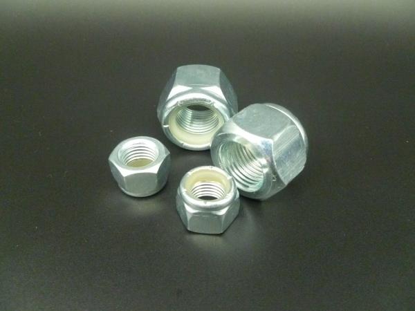 Nylon Lock NUTs DIN 982,Carbon Steel Material Grade 8.8 Size M36*3,Zinc Plated