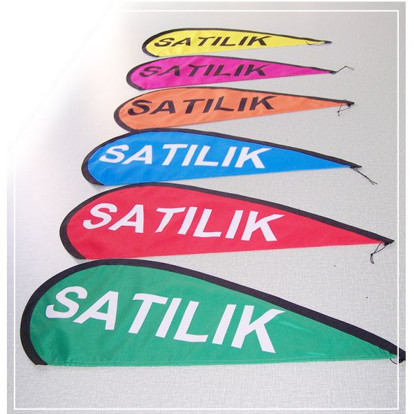 Знамен флага Teardrop знамен Teardrop полиэстера печатание Doublde выдвиженческих изготовленных на заказ бортовое