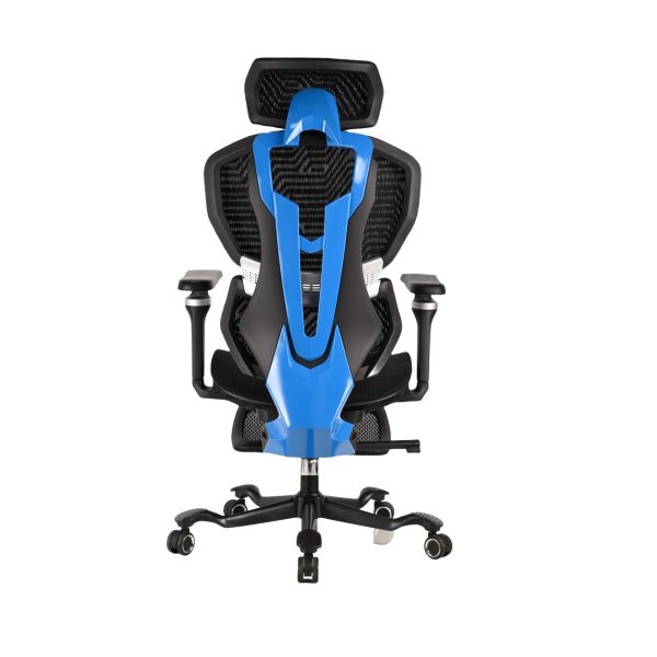 High Back Ergonomic Office Mesh Chair Racing Chair Black with 5D Armrest
