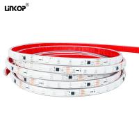 Faixa de luz colorida de silicone de 24v Ip68 Direcionável Faixa de luz linear auto-aderente 60 LED/M