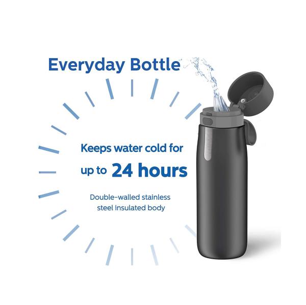 Activated Carbon Water Bottle for Clean and Safe Drinking Water on Outdoor Adventures