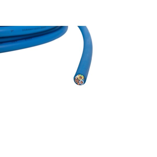 Черное голубое тип 2 32A привязало зарядный кабель IEC 62196-2 3 участков