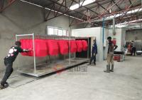 Forno de cozimento para a linha de revestimento cabine vertical do poder do revestimento do pó de Bzb da grande recuperação do ciclone