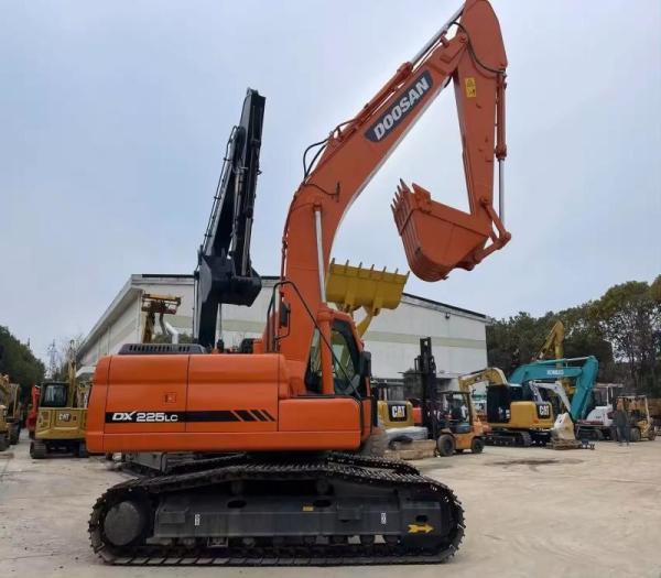 Boa condição, de segunda mão, Doosan225LC-5 Excavadora Ehidráulica para venda.