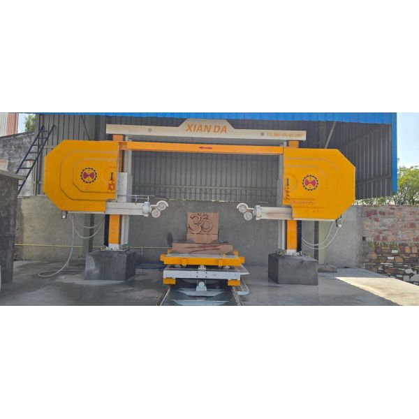 Smart CNC Diamond Wire Saw Stone Cutting Machine Bearing Four Spindle Linkage High Stability Engine High Safety for Granite